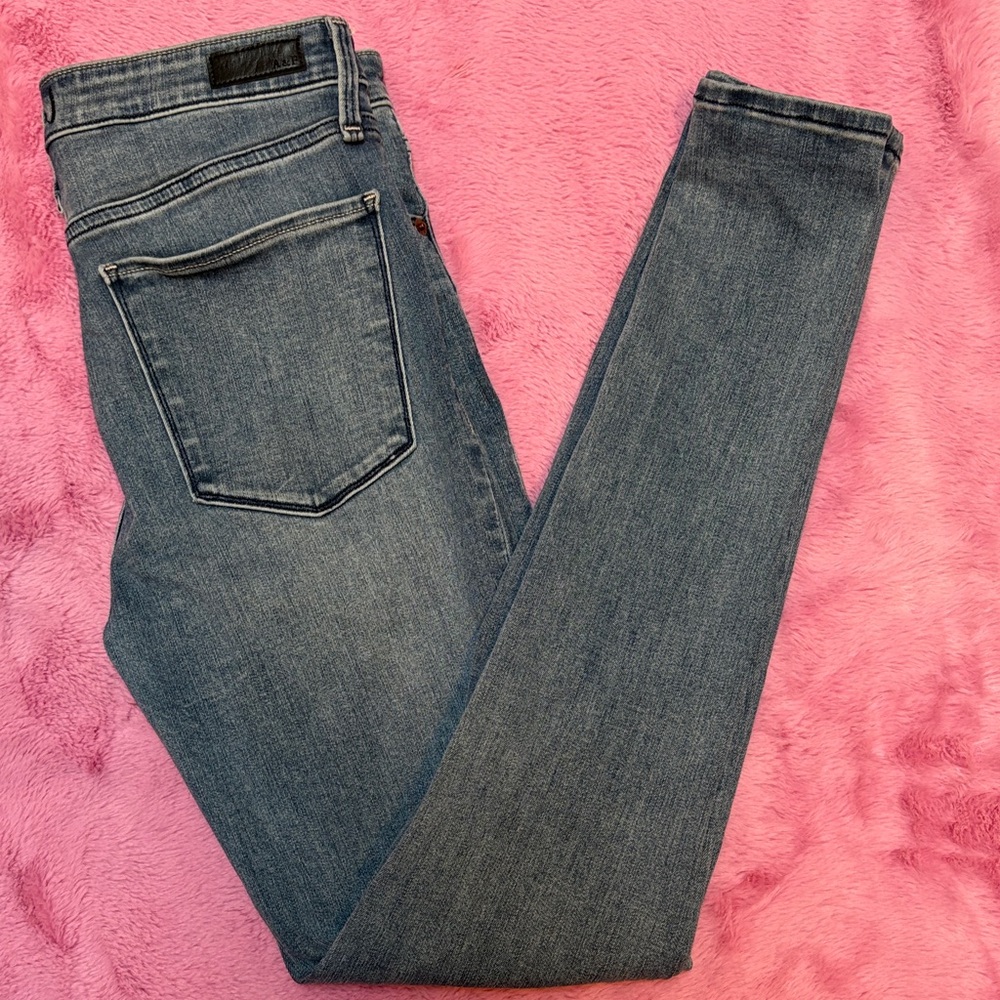 Abercrombie & Fitch Women's Simone High Rise Super Skinny Jeggings in Blue